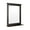 Brown, variant on Spaco Wall-Mounted Multipurpose Vanity Mirror with Shelf-Gray, Mirrors for Wall