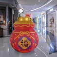 thumbnail image 1 of Bolsa de inflable para año Nuevo chino, decoración de año Nuevo, suministros novedosos para fiestas, adorno navideño con LED incorporado, 1 of 8