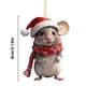 thumbnail image 3 of Adornos Navideños para Ratones, Árboles de Navidad, Decoración Del Hogar, Adornos para El Coche, Regalos de Navidad., 3 of 5