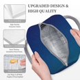 thumbnail image 3 of Disketp teal blue Bolsa Térmica para Almuerzo, Lonchera con Abertura Amplia y Gran Capacidad, Organizador Reutilizable para Mujeres, Hombres y Adultos, 3 of 6