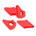 thumbnail image 3 of Protección de Bies 2 Pares de Cubiertas Protectoras de Bies para Protectores de Bies rojo DYNWAVEMX Protector de botas de bicicleta, 3 of 5