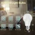 thumbnail image 5 of TJOY A19 LED Light Bulbs, 100W Equivalent,5000K Daylight, 15W 1500 Lumens,E26 Standard Base,UL Listed,Lighting for Bedroom Living Room Home Office,12 Pack., 5 of 6