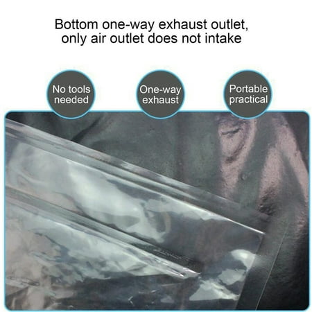 Manually Vacuum Compressed Bag Seal Bags Travel Storage Bags Clothes Organizer | Walmart Canada