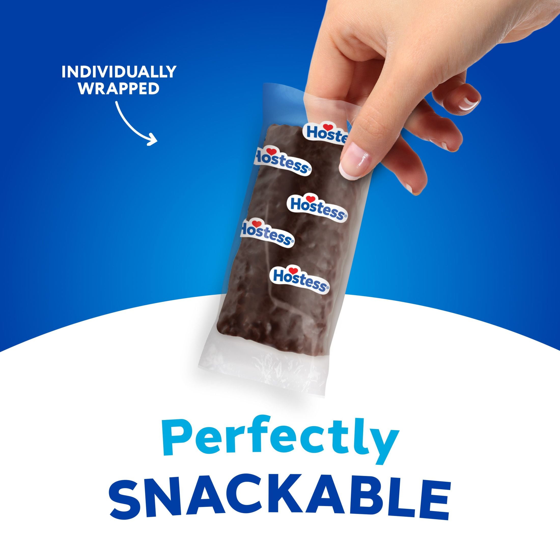Hostess Ho Hos, Chocolate Snack Cake Rolls, 10 oz Box (10 Ct.)