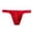 a01Red, variant on Lace Thong for Men Low Rise Bulge Pouch Panties Mesh Lightweight Breathable Underwear Red L