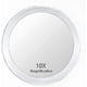 thumbnail image 1 of 10x Magnifying Mirror With 3 Suction Cups, Make-up Mirror With 10x Magnification, 1 of 3