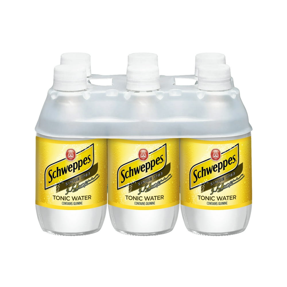 Schweppes Tonic Water, 6 count