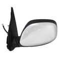 thumbnail image 3 of TRQ Chrome Heated Side View Mirrors Pair Set of 2 for 04-06 Tundra Double Cab MRA04927, 3 of 5