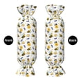 thumbnail image 2 of Salouo Bees And Rainbows Pattern Cute Bolster Pillow,Cylindrical Pillow Long Pillow for Bed Round Side Pillow for Knee/Leg/Neck ,- Length 24.4" x 9.8" Diameter, 2 of 8