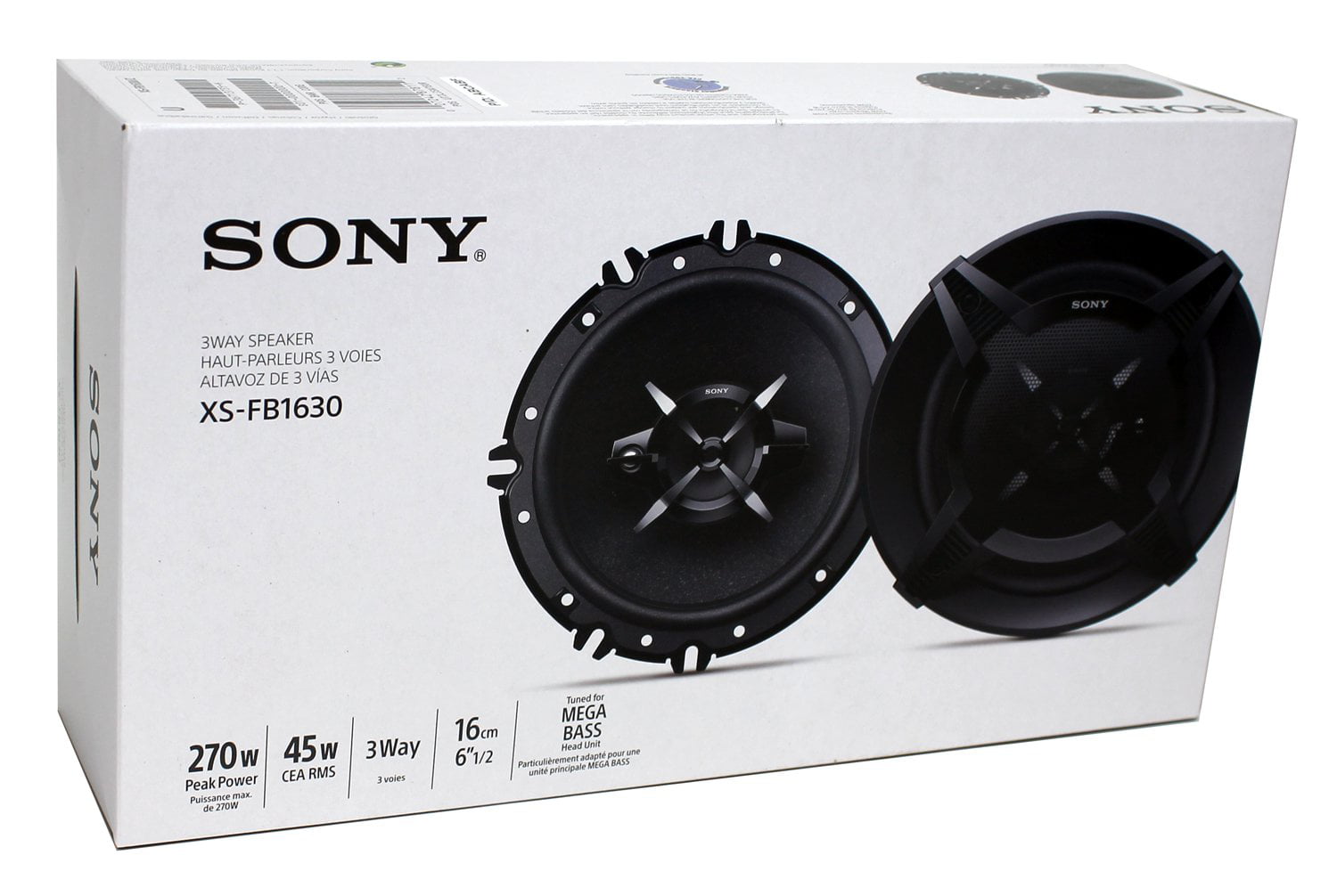 sony mega bass car speakers