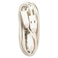 Woods Extension Cord with Switch, 9Outlet, 15Foot, White