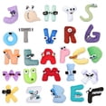 thumbnail image 3 of Peluche suave con forma de X del alfabeto, almohada con letras rellenas de 7,9 pulgadas, peluche educativo y decorativo para que los niños aprendan, jueguen o se diviertan en el dormitorio., 3 of 3