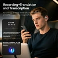 thumbnail image 4 of Wireless Bluetooth Language Translator Earbuds Real Time Translation for Offline Use with Interpreter Function in Black Finish [Digital Display], 4 of 8
