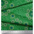thumbnail image 3 of Soimoi Polyester Crepe Fabric Floral & Paisley Decorative Printed Fabric 1 Yard 52 Inch Wide, 3 of 3