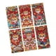 thumbnail image 2 of 6 sobres rojos del Año Nuevo Chino Hong Bao para guardar dinero en paquetes para graduación. Estilo A, 2 of 9
