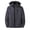 Grey, variant on Men's Ski Jacket Warm Winter Water-proof Windbreaker Hooded Raincoat Snowboarding Jackets Fall Winter Thickened Padded Punching Jacket Windproof Mountaineering Work Skiing Clothes