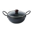 thumbnail image 4 of jifeng Iron Pot Gift Multifunctional with Handles Cooking Pot for Kitchen Soup Home Mouth Diameter 20cm, 4 of 9