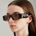 thumbnail image 4 of Angels Fashion Gafas De Sol Hombre Negro Marco Letra Palm Hip-hop Trend Marca De Gama Alta Sentido Cara Liftingpangjing, 4 of 4