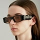 thumbnail image 4 of Angels Fashion Gafas De Sol Hombre Negro Marco Letra Palm Hip-hop Trend Marca De Gama Alta Sentido Cara Liftingpangjing, 4 of 4