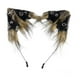 thumbnail image 4 of Diadema con orejas de gato para Halloween, accesorio para fotos de disfraz de cosplay, diadema para el pelo Vidrio amarillo, 4 of 8