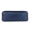 thumbnail image 4 of Pre-Owned Chanel Shoulder Bag Matelasse Caviar Skin Navy Deca Coco Double Chain 13 Series Women's CHANEL (Good), 4 of 10