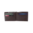 thumbnail image 3 of CTM  Leather American Flag Embossed Bifold Wallet (Men), 3 of 4
