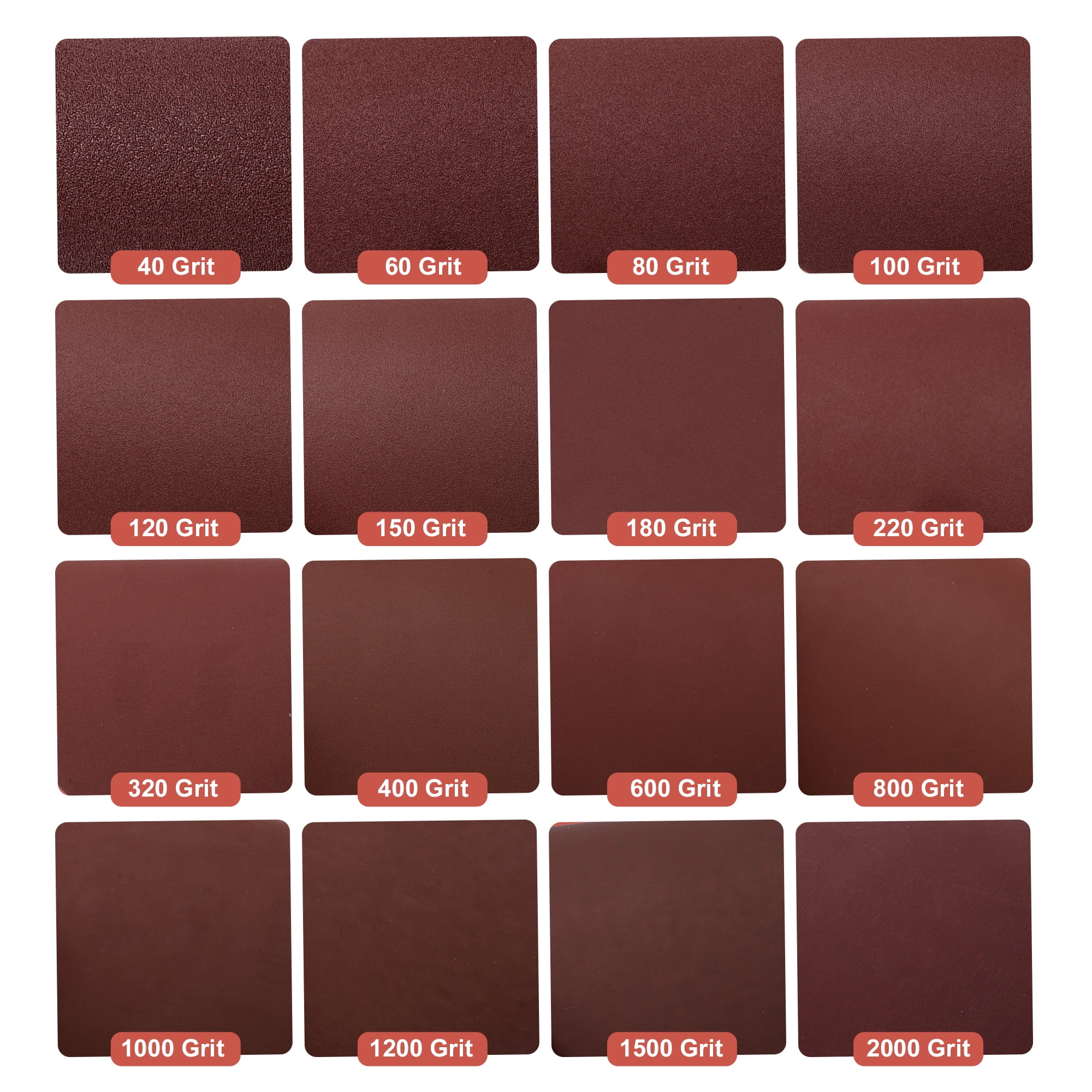 Unique Bargains 8 Inch Round Hook and Loop Sandpaper Discs Sanding Use 100 Grit