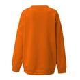 thumbnail image 3 of 2023 Chandail en Molleton Oversize pour Femmes Mode Décontractée Manches Longues Imprimé Chandail en Molleton Dames Hauts Blouse Coupe Ample Hauts Femmes, 3 of 4