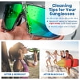 thumbnail image 2 of Gafas de Sol ER00 F26 Polarizadas Verdes para Mujer y Hombre, 2 of 9