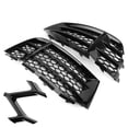 thumbnail image 1 of Grille de Parrillas Honda negra de Londa de Malas Plandillas Mesh Light Grills Cubra Adecuada para Rs5 B8.5 2013-2016, 1 of 7