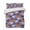 Purple, variant on Quilts Queen Size, Boho Geometric Soft Comforter Bedding Set for Bed, Modern Abstract Art Tropical Striped Lightweight Quilted Bedspread with Pillow Cover(2 Pieces) for All Season, 90x96 Inch