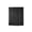 Black, variant on Stone Texture Silver Foil Shower Curtain, 72" Thickened Waterproof Bathroom Partition, Modern Home Decor Curtain for Tub & Shower Stall, Rust Proof Grommets, Black