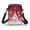 Christmas Cat, variant on HELLHERO Cat Birthday or Christmas Gift with Adjustable Strap Travel Crossbody Purse Double Layer for Daily Commute or Casual Outings