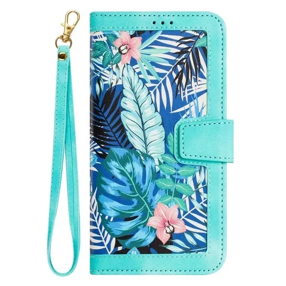 Leather Flip Wallet Case for Samsung Galaxy S24 S23 S22 A73 A72 A55 A54 A53 A52 A35 A34 A33 A24 A23 A15 A14 A13 A05 A05S Cover