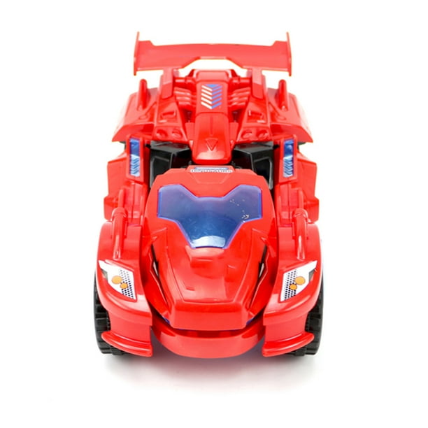 Juguete de coche eléctrico de deformación, coche de dinosaurio transformador, vehículo robot de transformación de coche de dinosaurio transformador, el mejor de su clase