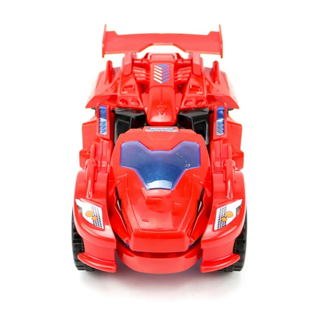 Juguete de coche eléctrico de deformación, coche de dinosaurio transformador, vehículo robot de transformación de coche de dinosaurio transformador, el mejor de su clase