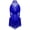 Blue, variant on iiniim Kids Girls Sparkly Rhinestone Tassel Rumba Samba Jazz Latin Dance Party Jumpsuit Competition Leotard Dress Dusty Pink 14