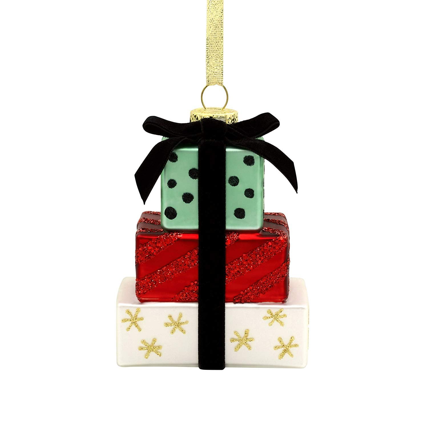 Hallmark Signature Premium Christmas Ornament Stacked Wrapped Packages