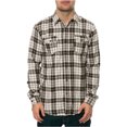 thumbnail image 1 of AMBIG The Claude Flannel Button Up Shirt para hombre, verde, extragrande AMBIG Botones al frente, 1 of 1