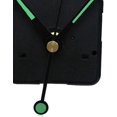 thumbnail image 5 of 1pcs Silent Clock Movement E Quartz Clock Mechanism Silent Wall Clock Kits Mechanism Parts With 3 Fluorescent Hands Without Battery (black), 5 of 5