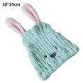 thumbnail image 2 of Gorro de secado de cabello,Toalla de secado de cabello 2 paquetes,Turbante de cabello absorbente de secado rápido para niñas y mujeres, 2 of 5