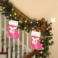 thumbnail image 7 of Xuniizn Christmas Stockings Bulk, Assorted Festive Xmas Stockings for Fireplace Mantel Decor, Traditional Holiday Ornaments, Christmas Decorations for Home, Cloth, 7 of 7