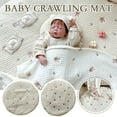 thumbnail image 3 of Baby Circular Crawling Mat - Multi-Functional, Soft & Safe, Easy to Clean, Portable Design with Exquisite Embroidery, 3 of 9