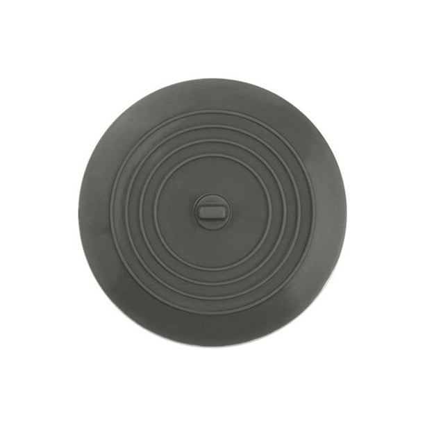 Billuyoard Tapón de fregadero, accesorio de baño de silicona, cubierta de fugas a tierra de ducha práctica para el hogar, tapones de bañera para Suministros de limpieza para el hogar Gris Billuyoard HA059847-01
