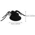 thumbnail image 4 of OULII 2Set Dog Costume Hats Black Spider Pattern Cloth 13.4X1.8In, 4 of 7