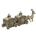 thumbnail image 1 of Caja de colección de dientes, caja de almacenamiento de pelo de Metal con forma de carro, adorno de regalo artesanal exquisito, 1 of 7