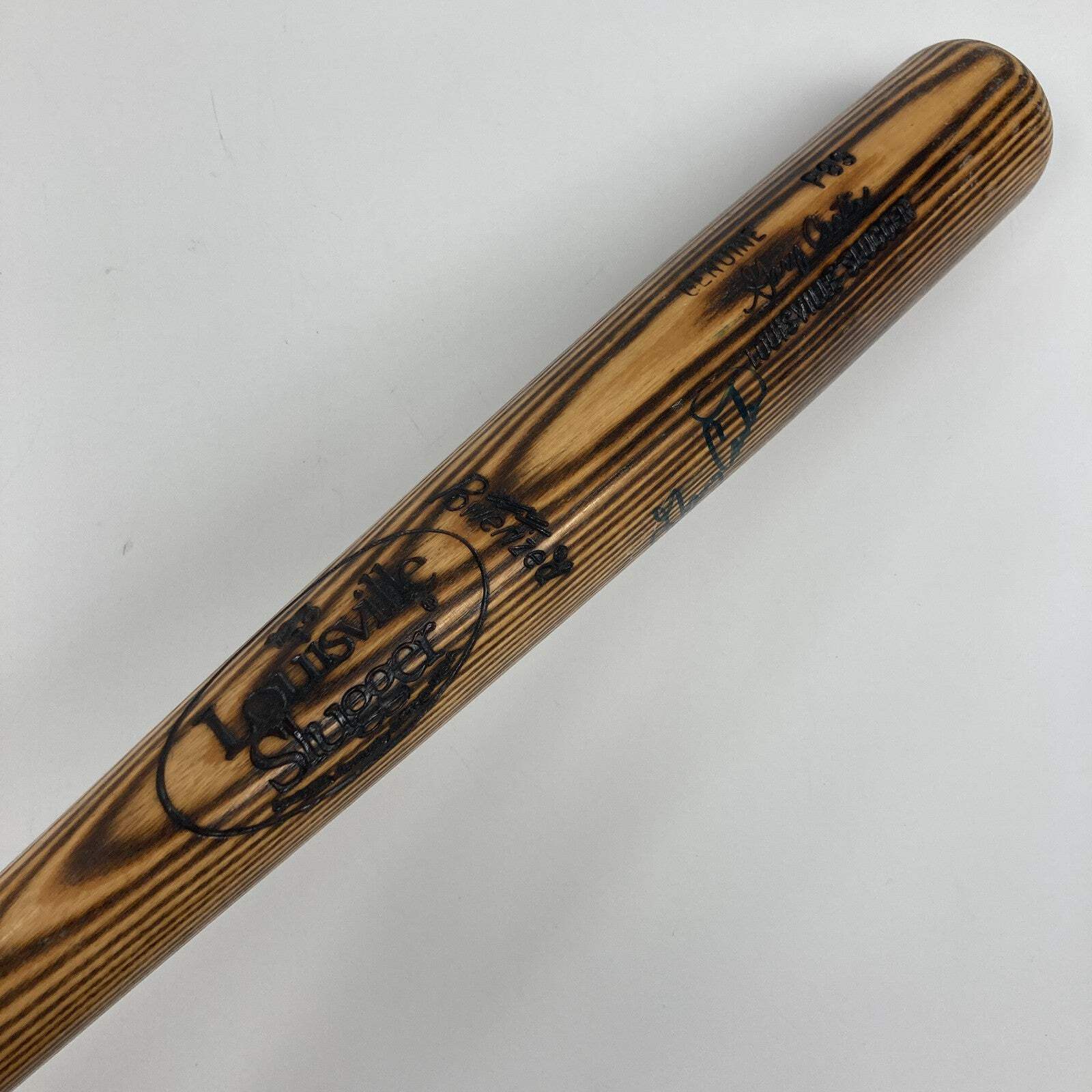 Gary Carter Signed 1983 Louisville Slugger Game Issued Baseball Bat PSA  JSA