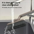 thumbnail image 3 of Ovzne Multifunctional Rotating Crevice Cleaning Brush - 2-In-1 Bathroom Tile Floor Brush With Soft Bristles, No Dead Corner Design For Gaps, Sofas, Cars More, 3 of 4