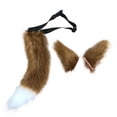 thumbnail image 3 of Halloween Fiesta Cosplay Conjunto Navidad Cola Oreja Personalidad Campana Cuello Collar Fabuloso Cosplay Traje Cola sonducket HA043243-09, 3 of 6
