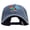 Navy, variant on Rooster Embroidered Big Size Washed Pigment Dyed Cap - Navy XL-3XL